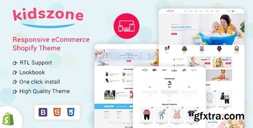 ThemeForest - KidsZone v1.1.0 - Kids & Children Fashion Shopify Store 36207553