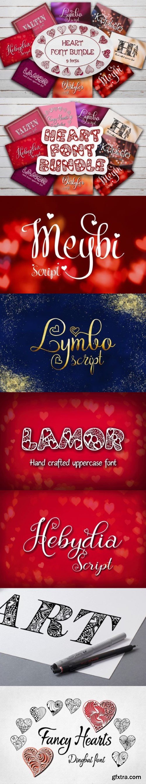 Heart Collection Font