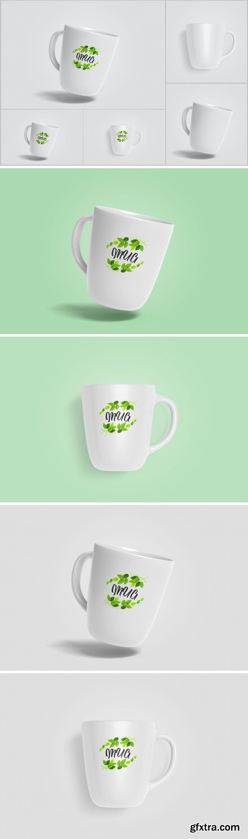 Mug Mockup multiple perspective view ACE2MNM