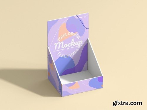 Packaging presentation box mockup