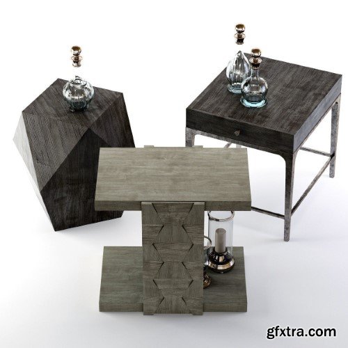 Bernhardt Linea end tables