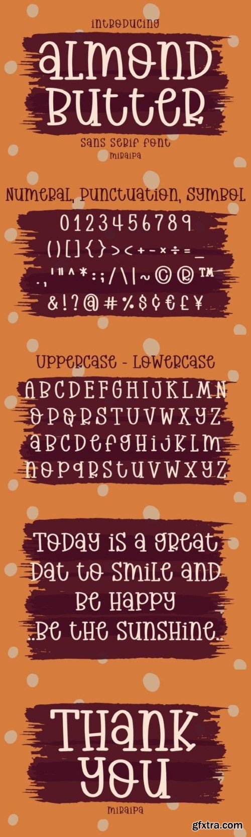 Almond Butter Font