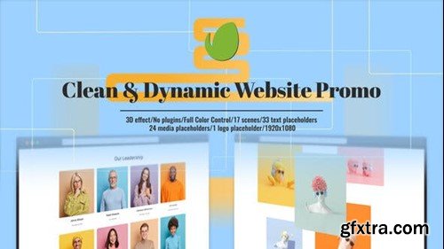 Videohive Clean & Dynamic Website Promo 43491372