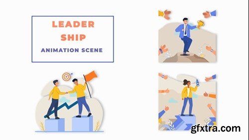 Videohive Best Leadership Explainer Animation Scene 43479396