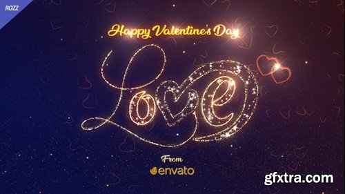 Videohive Valentines Day Love Heart 43449563