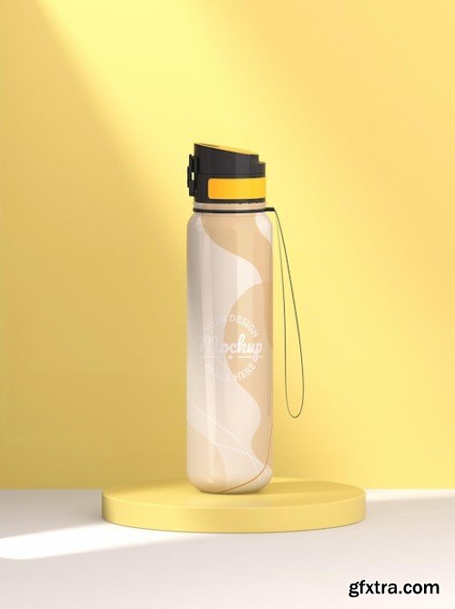 Spray bottle mockup