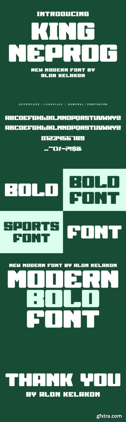 King Neprog Font