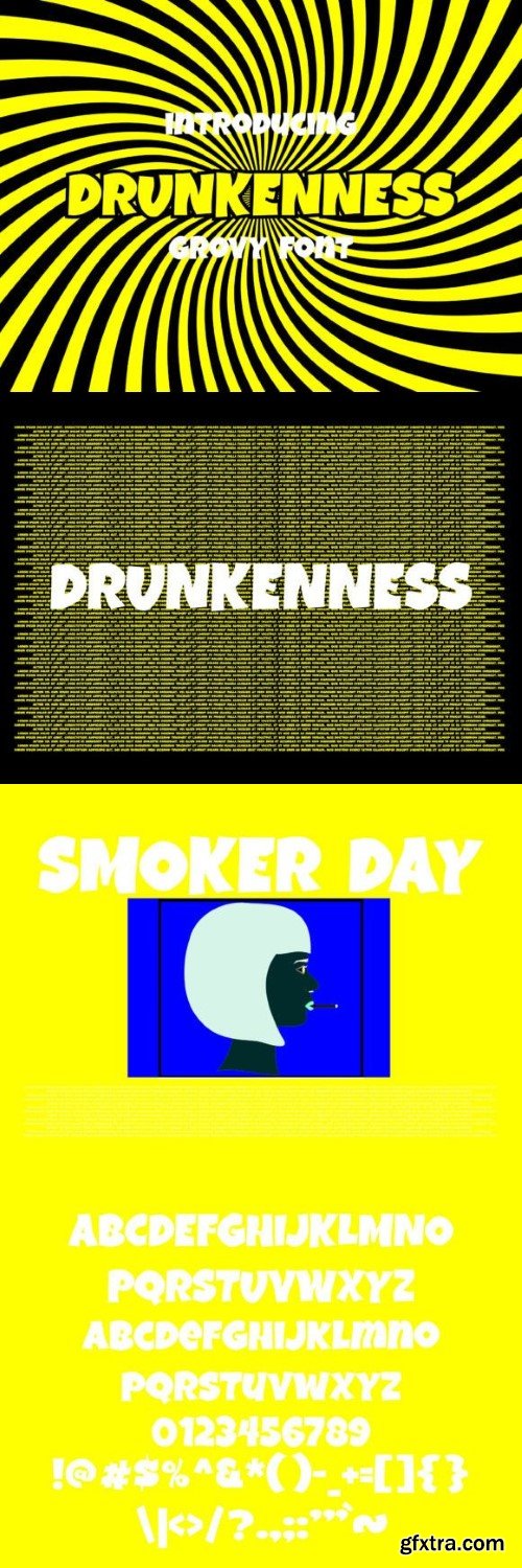 Drunkkenness Font