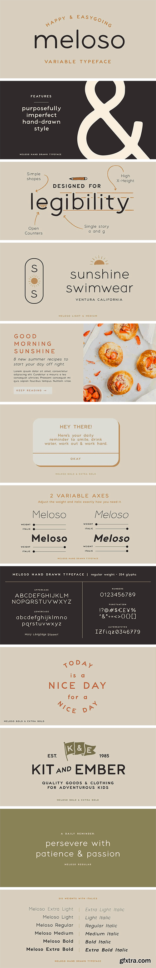 Meloso Font Family