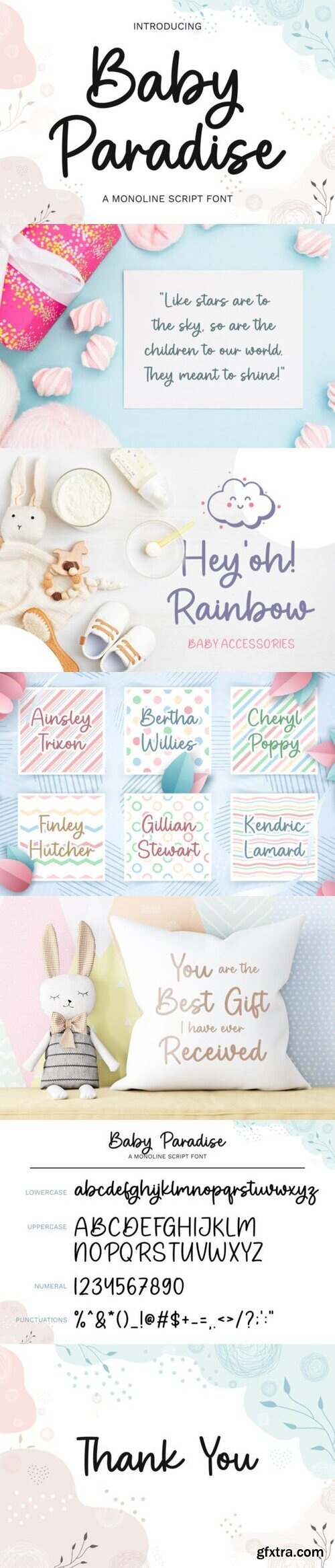 Baby Paradise Font