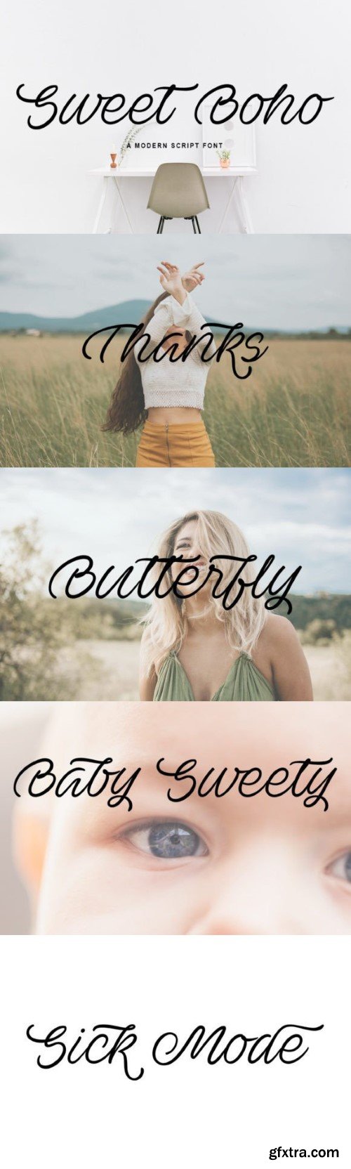 Sweet Boho Font