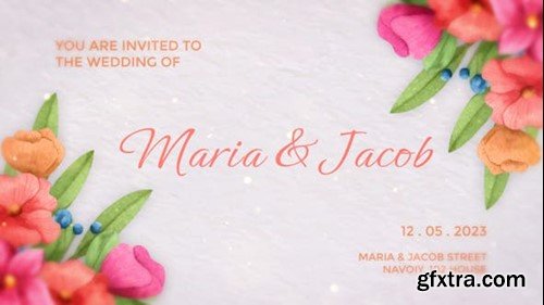 Videohive Wedding Invitation Intro 43522208