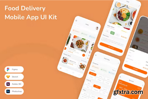 Food Delivery Mobile App UI Kit