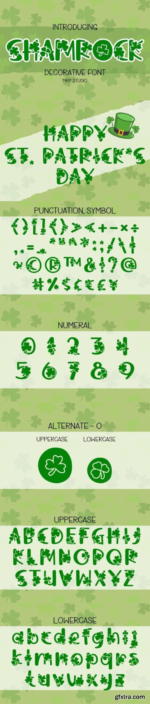 Shamrock Font