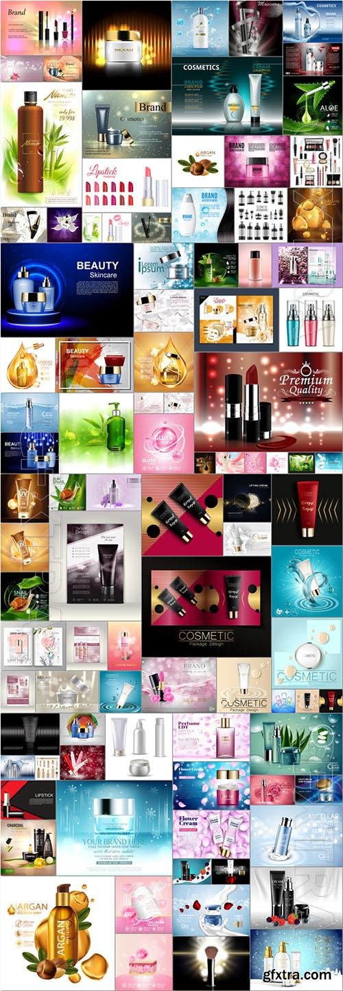 Cosmetics - 100 vector collection