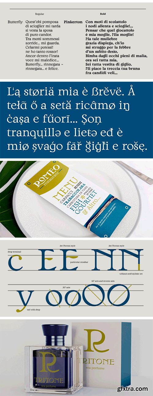 Tritone Font Family