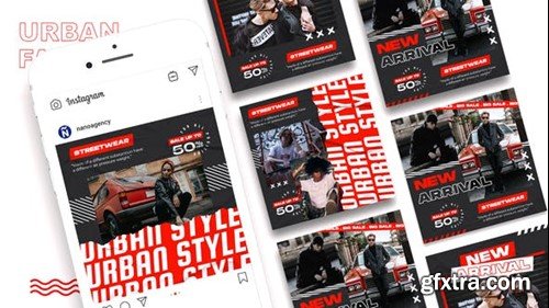 Videohive Urban Streetwear Instagram Post 43538957