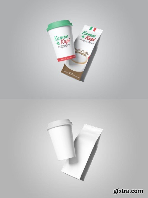 Promotion Coffee Packaging Mockup