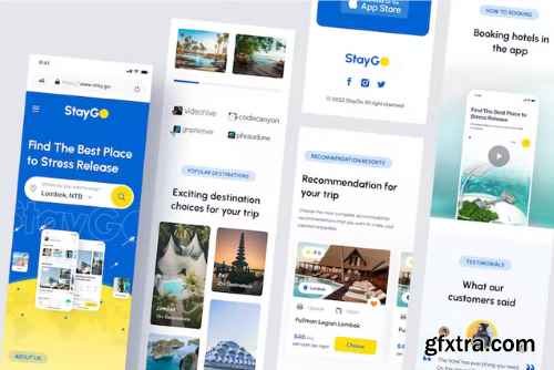 StayGo - Staycation & Hotel Booking Responsive