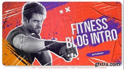 Videohive Fitness Creative Intro 43449684