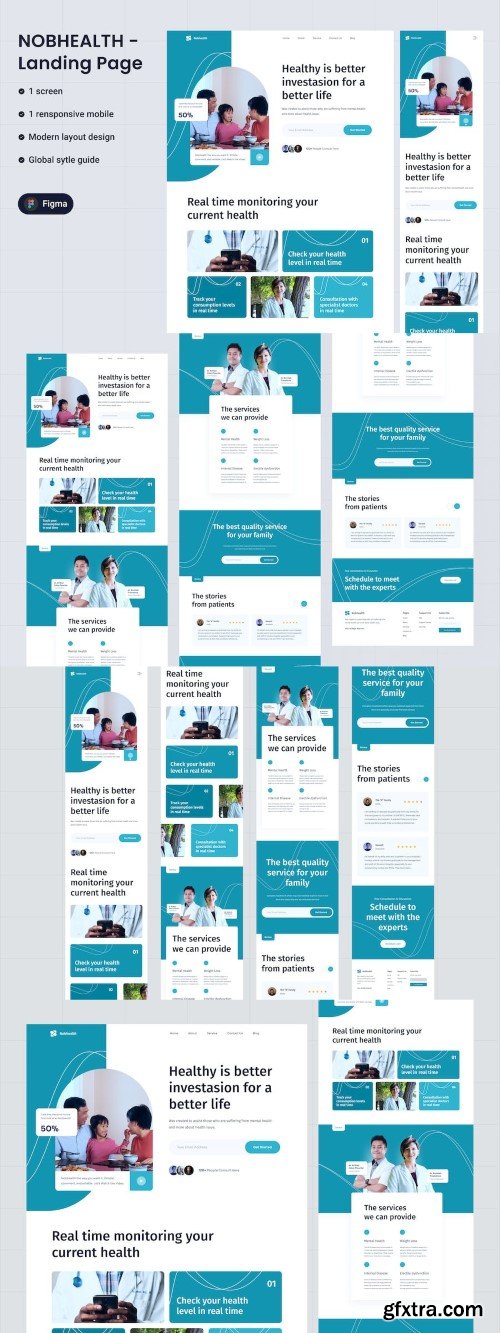 Nobhealth - Landing Page healthcare