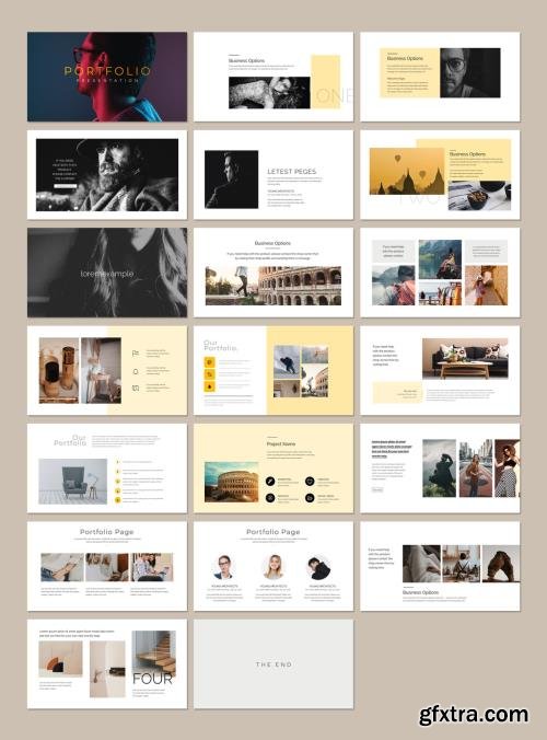 Portfolio Presentation Layout 525673224