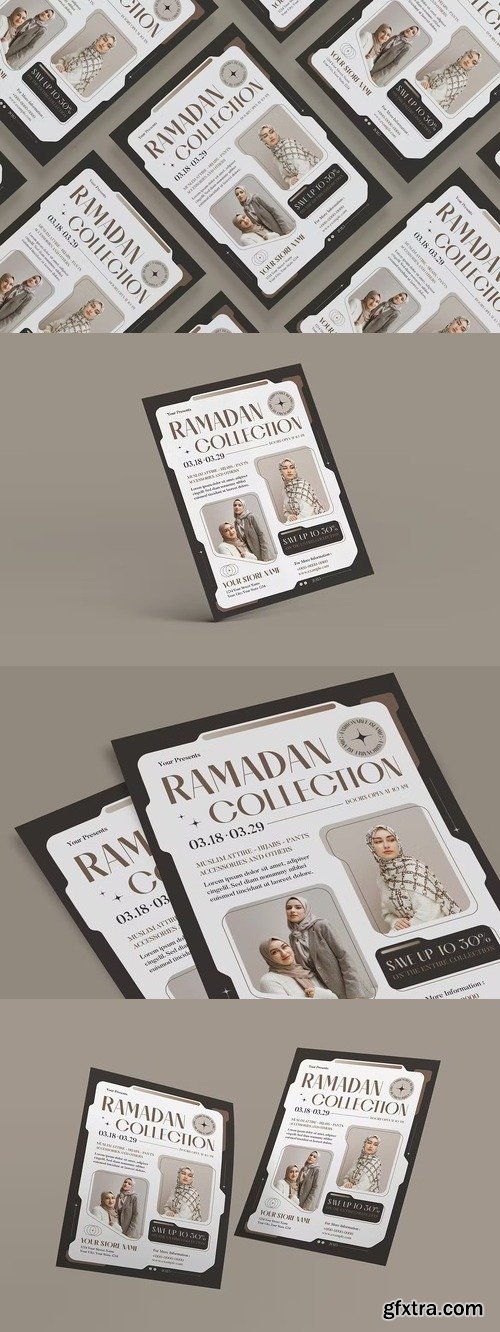 Ramadan Fashion Collection Flyer Template RU9DHN5