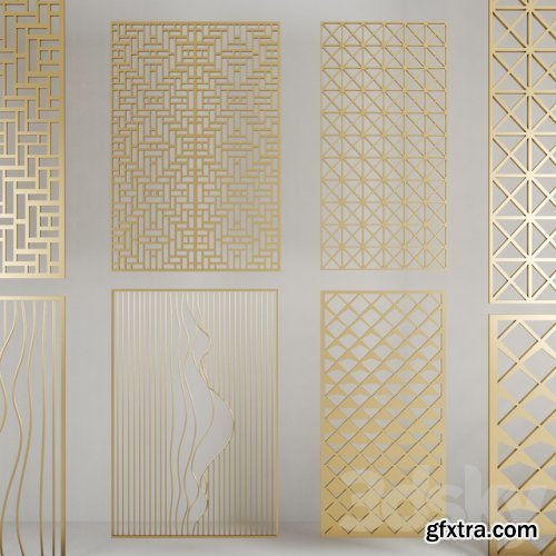 Golden panels