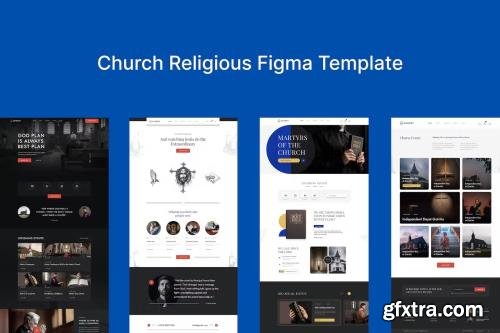 Church Religious Figma Template V87LWPP