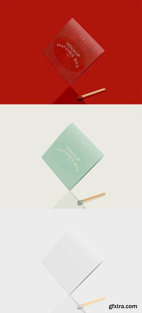 3d Matchbook Mockup 546090076