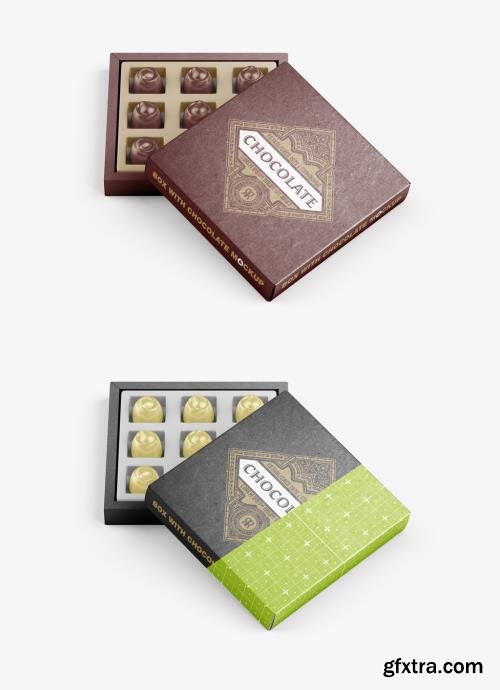 Box Of Chocolates Mockup 546528731