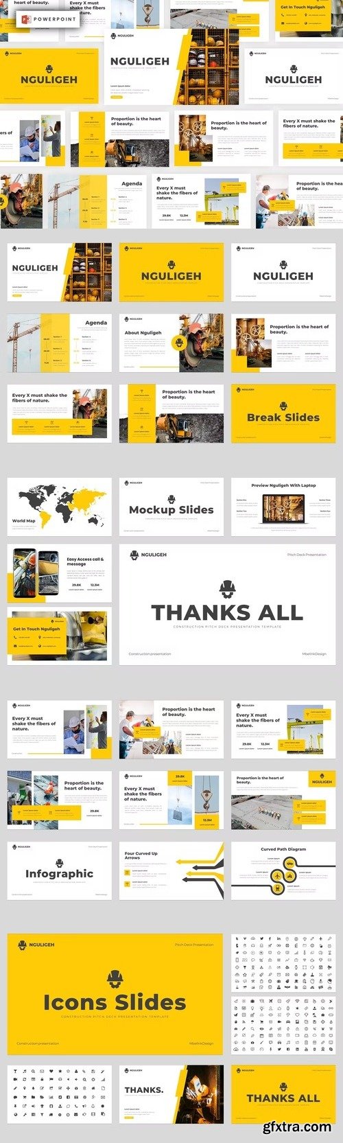 Nguligeh - Construction Powerpoint Template NF69JAN