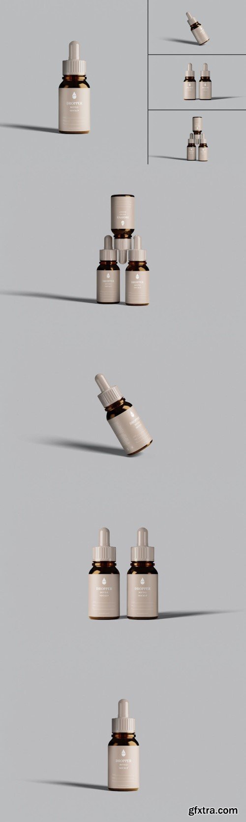 Dropper Bottle Mockup