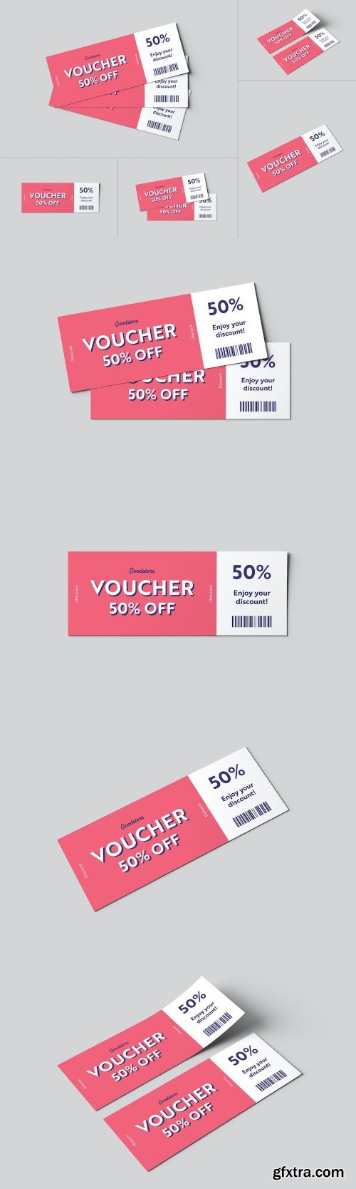 Gift Voucher Mockups