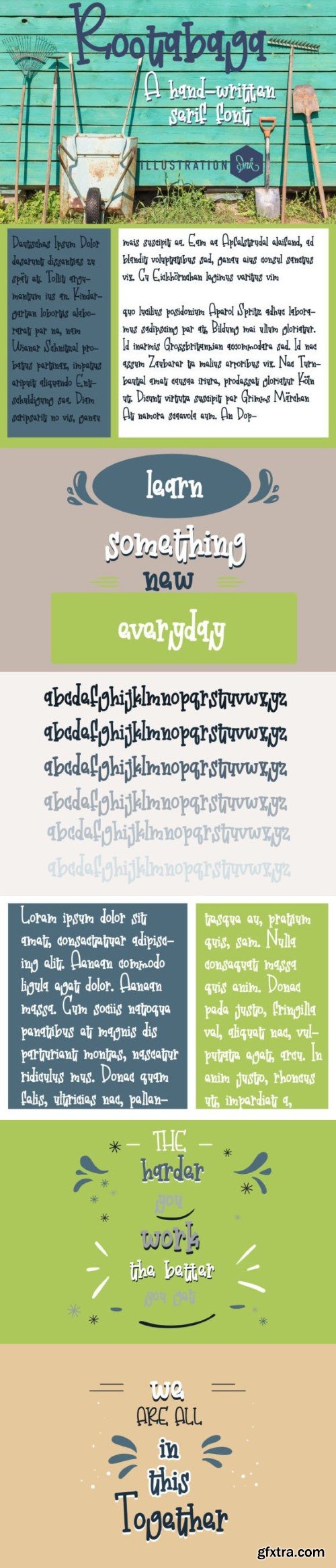 Rootabaga Font