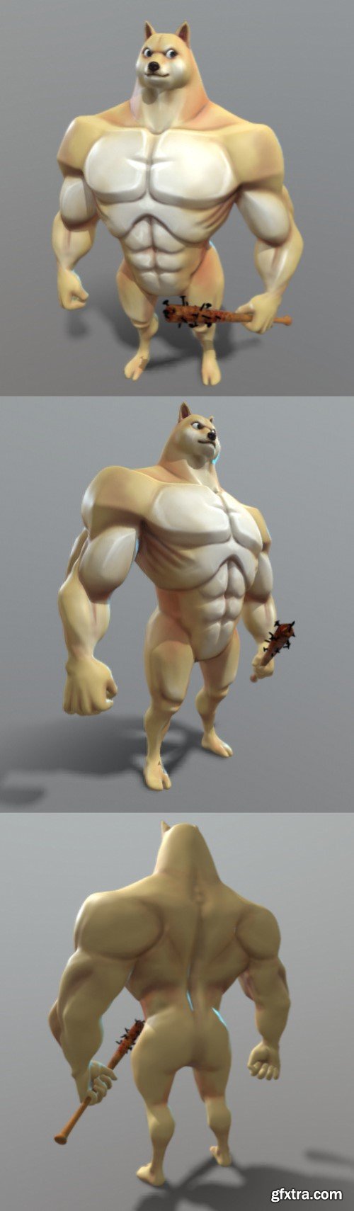 Doge 3D Model