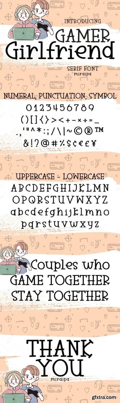 Gamer Girlfriend Font