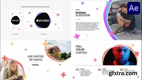 Videohive Simple Shapes Slideshow for After Effects 43576845