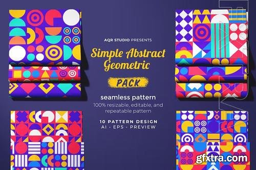 Geometric Shapes - Seamless Pattern