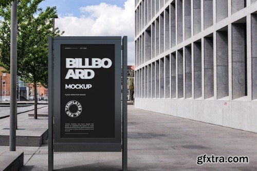 Billboard display mockup