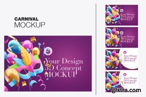 Set Carnival Mockup RRK4KDW