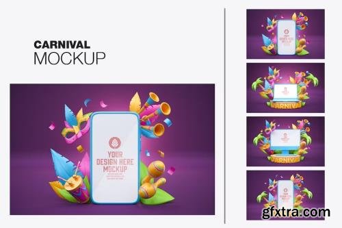 Set Carnival Screens Mockup 7LKR8YW