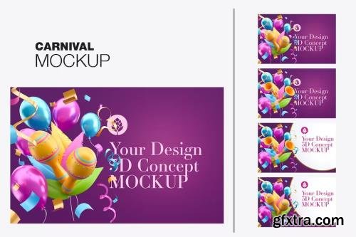 Set Carnival Mockup 4E44J6J