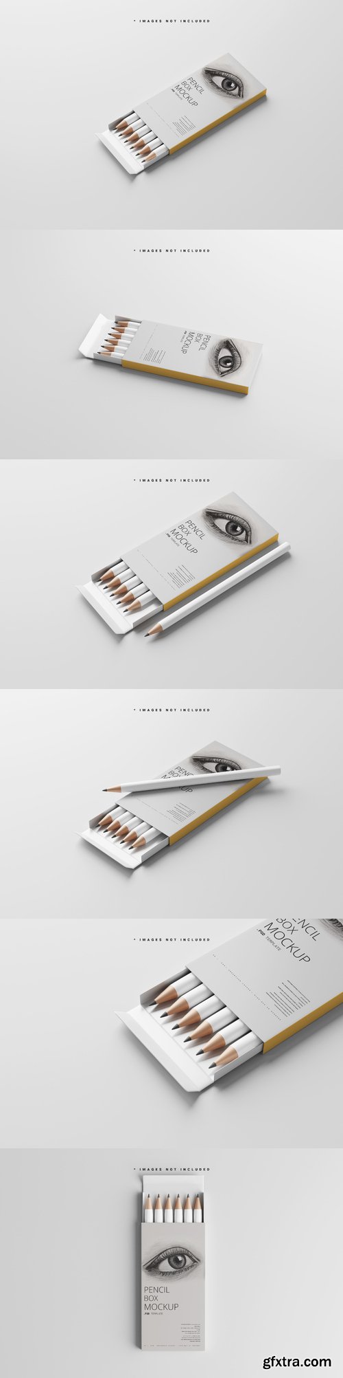 Creativemarket - Pencil box mockup 12715393