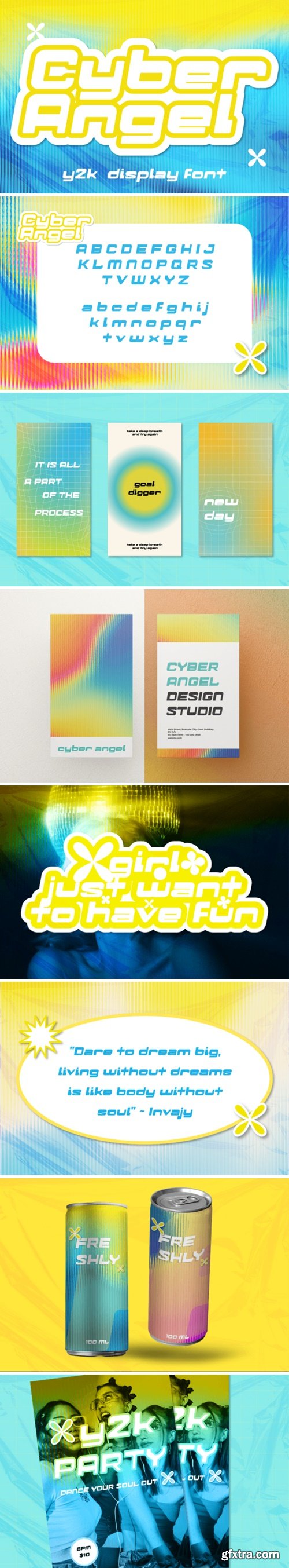 Cyber Angel Font