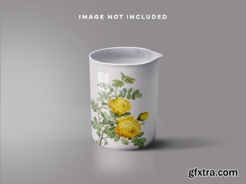 Ceramic cup mockup