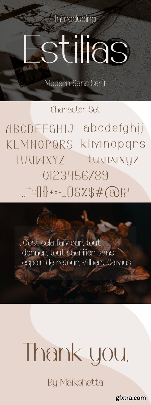 Estilias Font