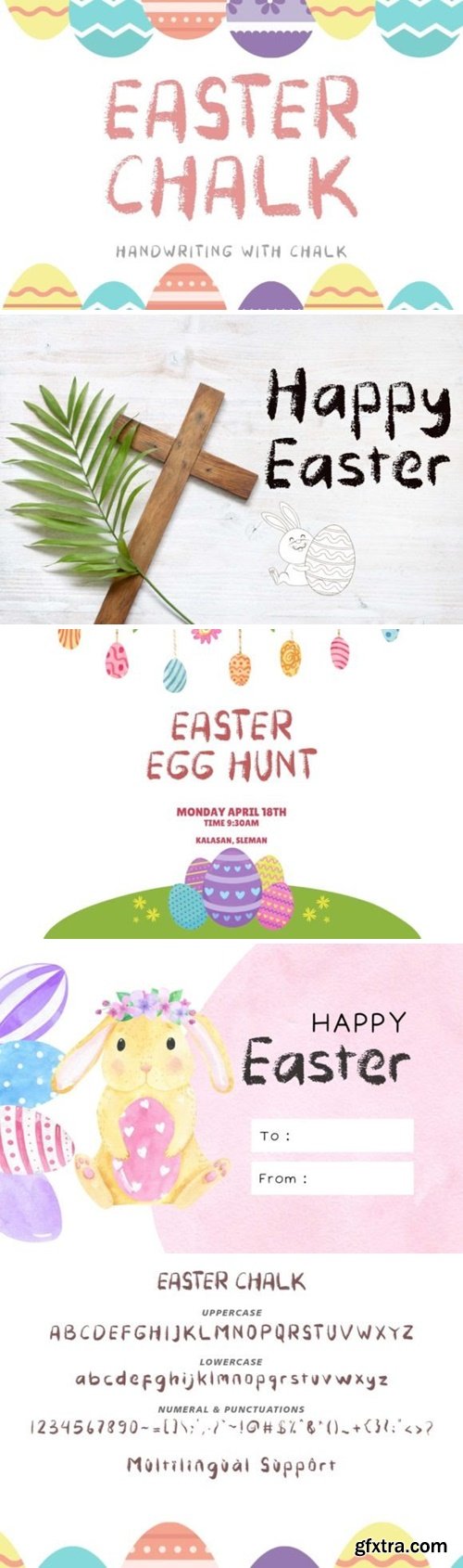 Easter Chalk Font