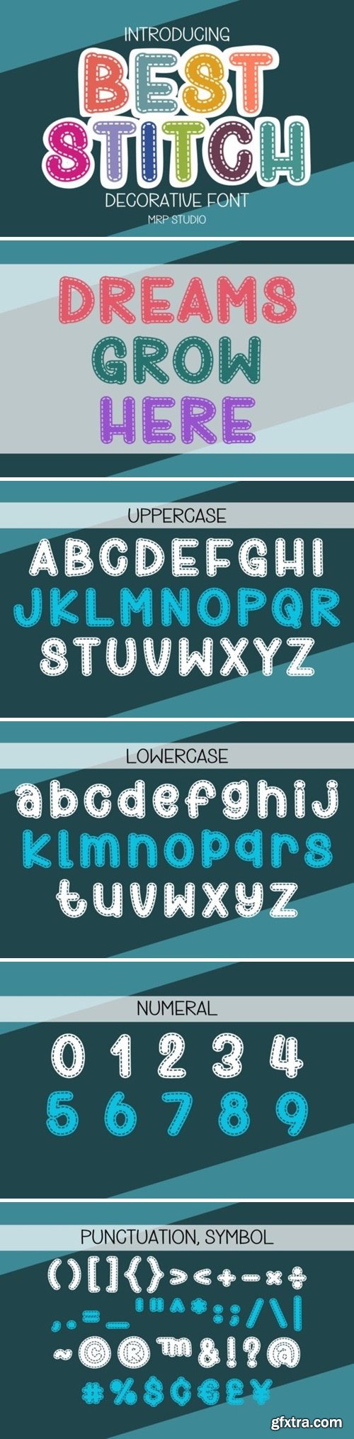 Best Stitch Font