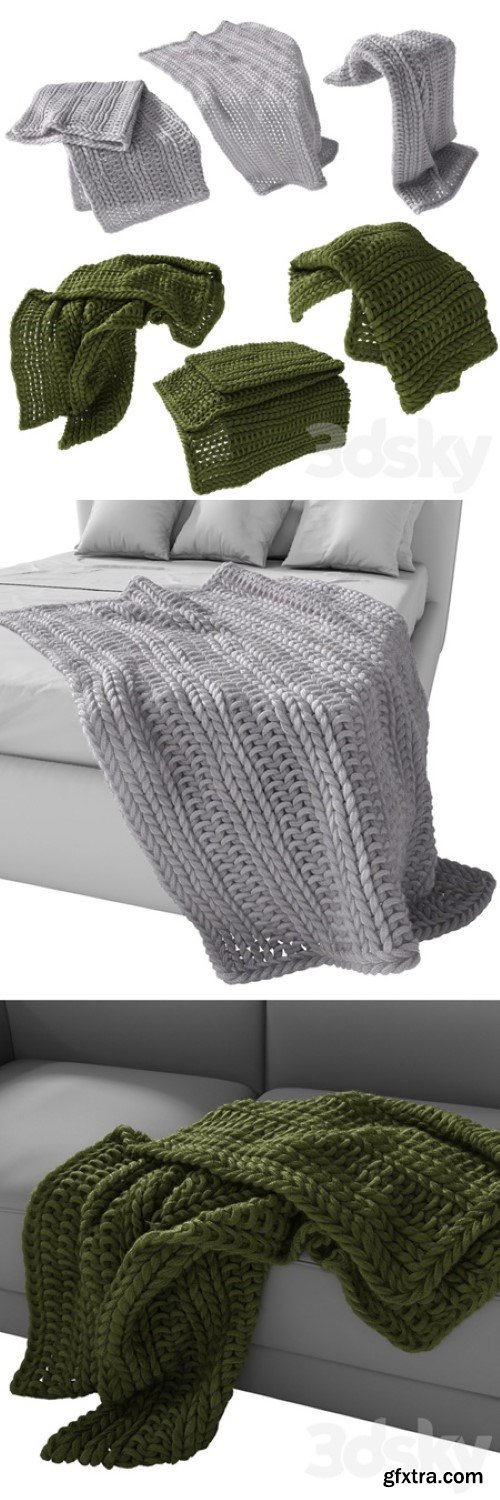 Home Republic Chunky Knit Throw 02